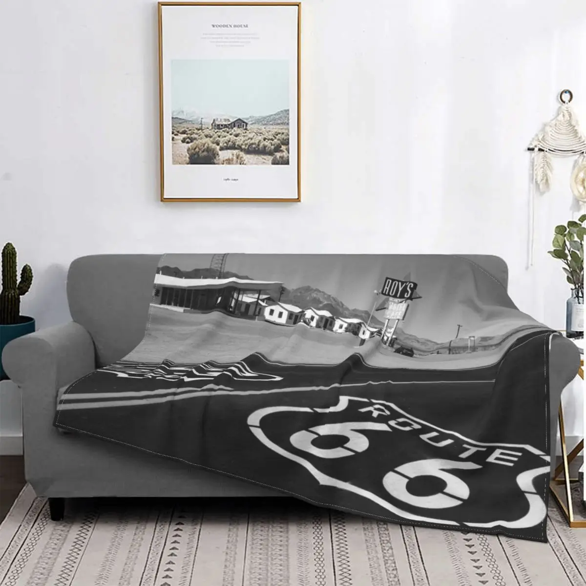 3D Printed Americana Route 66 Shield Blankets Comfortable Soft Flannel Autumn California USA Throw Blanket for Sofa Car Bedroom
3D Printed Americana Route 66 Shield Blankets Comfortable Soft Flannel Autumn California USA Throw Blanket for Sofa Car Bedroom