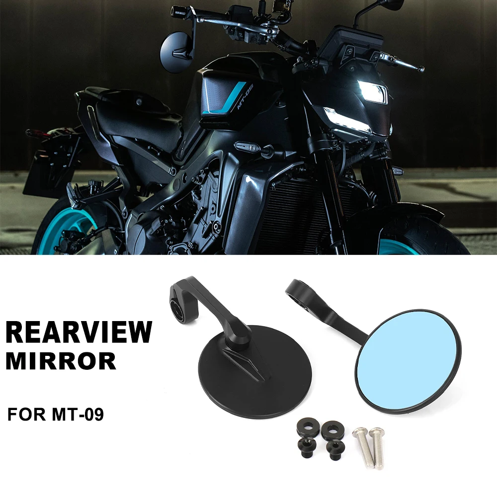 For Yamaha MT09/MT-09 SP 2024-2025 New Blue Lenses Adjustable Bar End Mirrors - Sport Motorcycle Accessories
For Yamaha MT09/MT-09 SP 2024-2025 New Blue Lenses Adjustable Bar End Mirrors - Sport Motorcycle Accessories