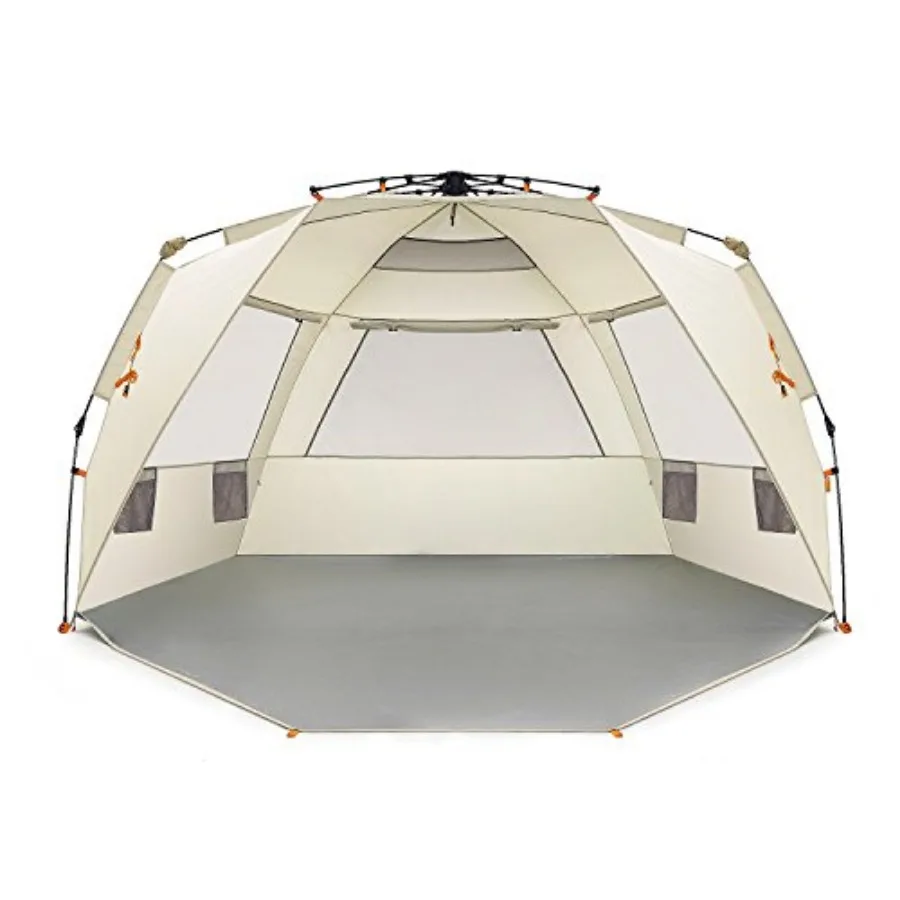 XL Beach Tent Easy Up 99" Wide for 46 Person Sun Shelter Extended Zippered Porch Included
XL Beach Tent Easy Up 99" Wide for 46 Person Sun Shelter Extended Zippered Porch Included