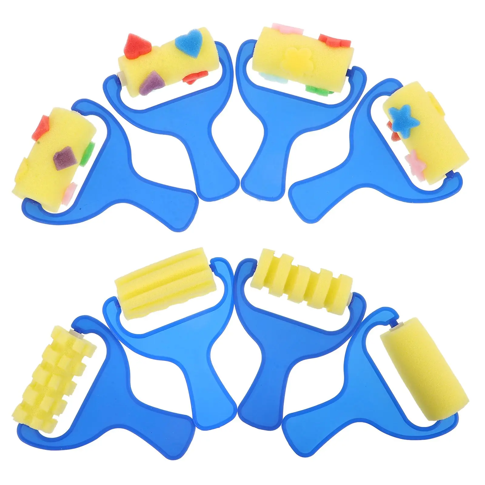 2Pcs Sponge Paint Brush Premium Material Drawing Graffiti Roller Kids Craft Tool Portable Size Prevent Dirty Hands Preschool
2Pcs Sponge Paint Brush Premium Material Drawing Graffiti Roller Kids Craft Tool Portable Size Prevent Dirty Hands Preschool