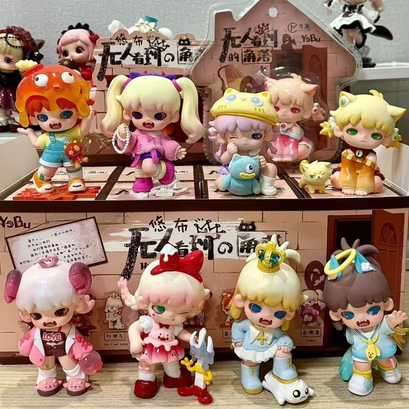 Genuine Cartoon Cute Yobu No One Sees Corner Series Blind Box Trendy Toys Toys Desktop Ornaments Model Gift
Genuine Cartoon Cute Yobu No One Sees Corner Series Blind Box Trendy Toys Toys Desktop Ornaments Model Gift