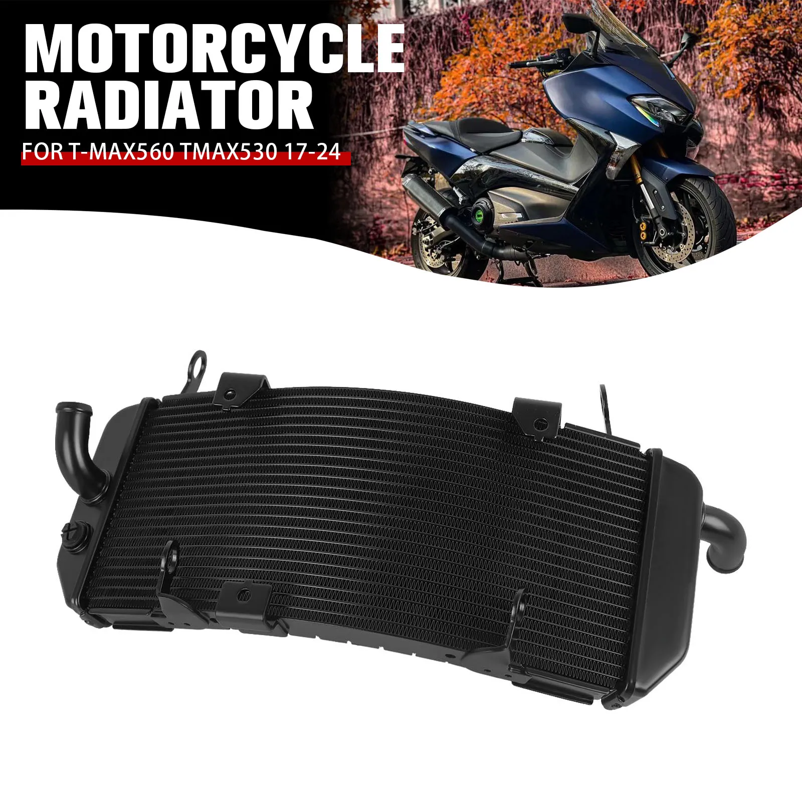 For Yamaha T-MAX560 TMAX560 2021-2023 TMAX530 2017-2019 Motorcycle Radiator Cooler Cooling Water Tank Parts TMAX T-MAX 560 530
For Yamaha T-MAX560 TMAX560 2021-2023 TMAX530 2017-2019 Motorcycle Radiator Cooler Cooling Water Tank Parts TMAX T-MAX 560 530