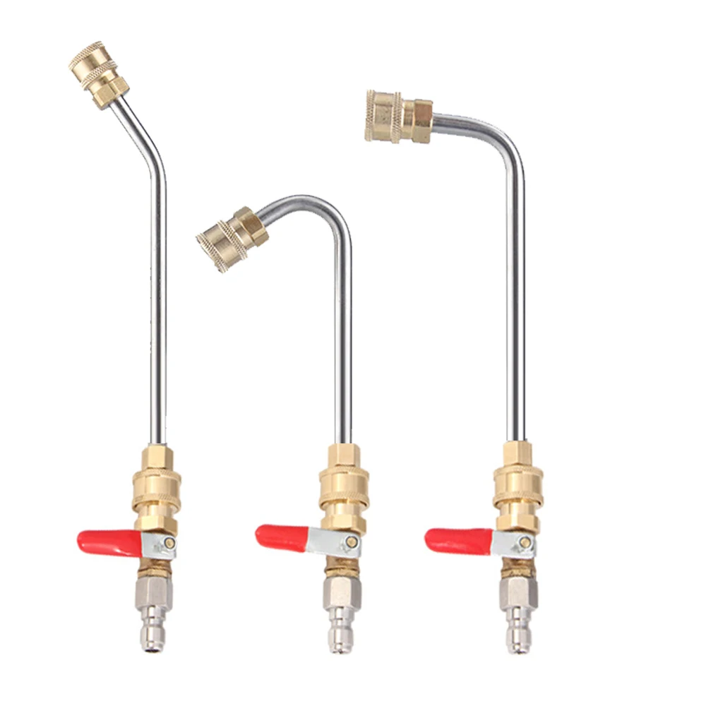 High Pressure Car Wash Water Gun Connection Ball Valve Brass 1/4 Ball Valve Air Machine Threaded Valve Air Conditioning Rod
High Pressure Car Wash Water Gun Connection Ball Valve Brass 1/4 Ball Valve Air Machine Threaded Valve Air Conditioning Rod