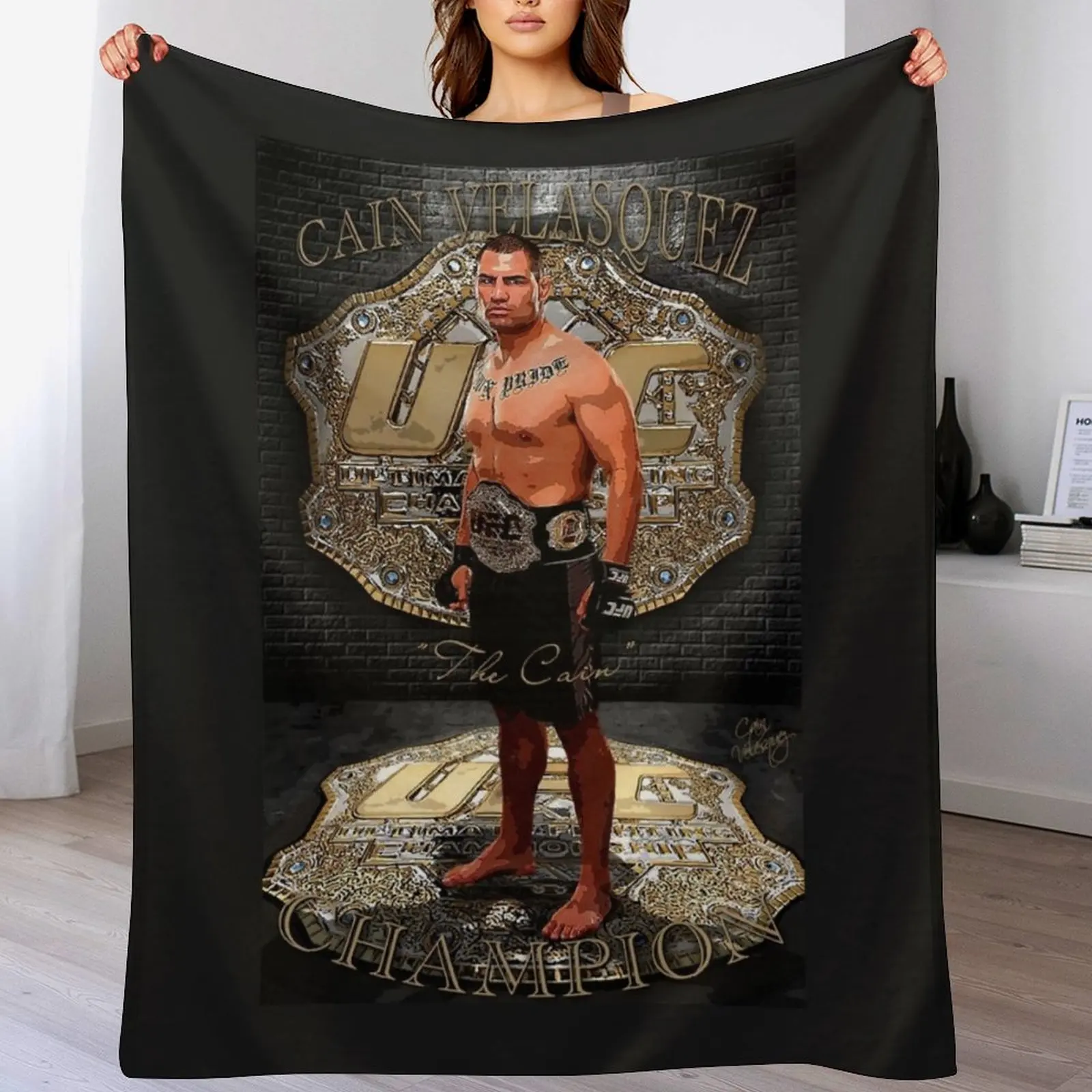 Cain Velasquez The Cain D-2 Throw Blanket Picnic decorative for winter Cute Blankets 
Cain Velasquez The Cain D-2 Throw Blanket Picnic decorative for winter Cute Blankets