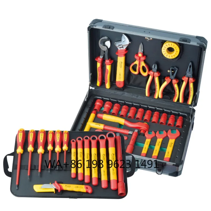 High Voltage Insulated Metric Tools, Industrial Safety Hardware Kit for Power Station, HVAC Equipment and Aviation Repair Work
High Voltage Insulated Metric Tools, Industrial Safety Hardware Kit for Power Station, HVAC Equipment and Aviation Repair Work