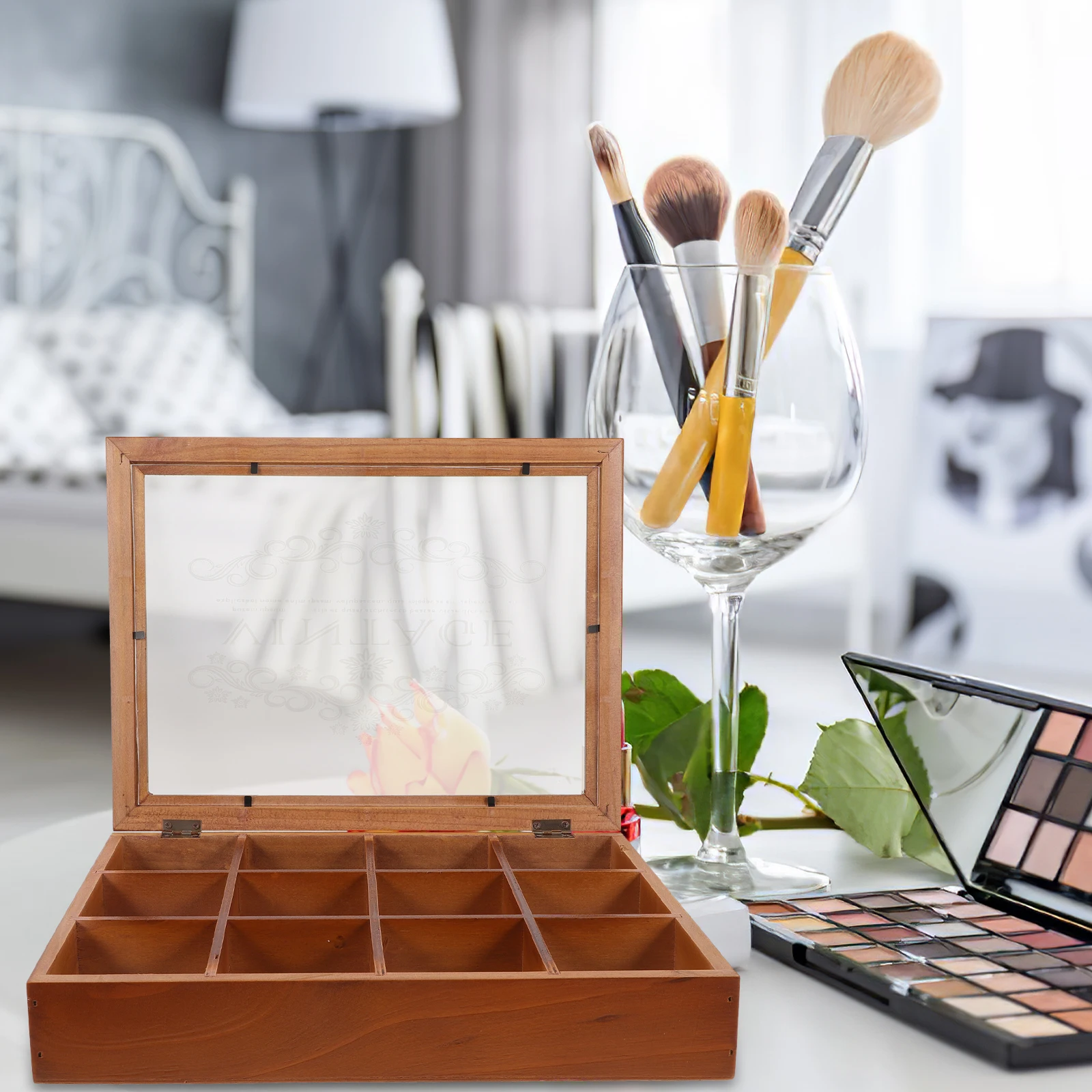 Wood Storage Box for Jewelry Unique Retro Style No Burrs Good Workmanship Rings Diamonds Trinkets Organizer Case
Wood Storage Box for Jewelry Unique Retro Style No Burrs Good Workmanship Rings Diamonds Trinkets Organizer Case