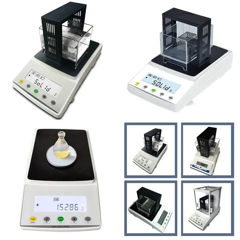 High Precision Electronic Densimeter Gold Density Meter with Large LCD for Precise Measurement LCD Only
High Precision Electronic Densimeter Gold Density Meter with Large LCD for Precise Measurement LCD Only