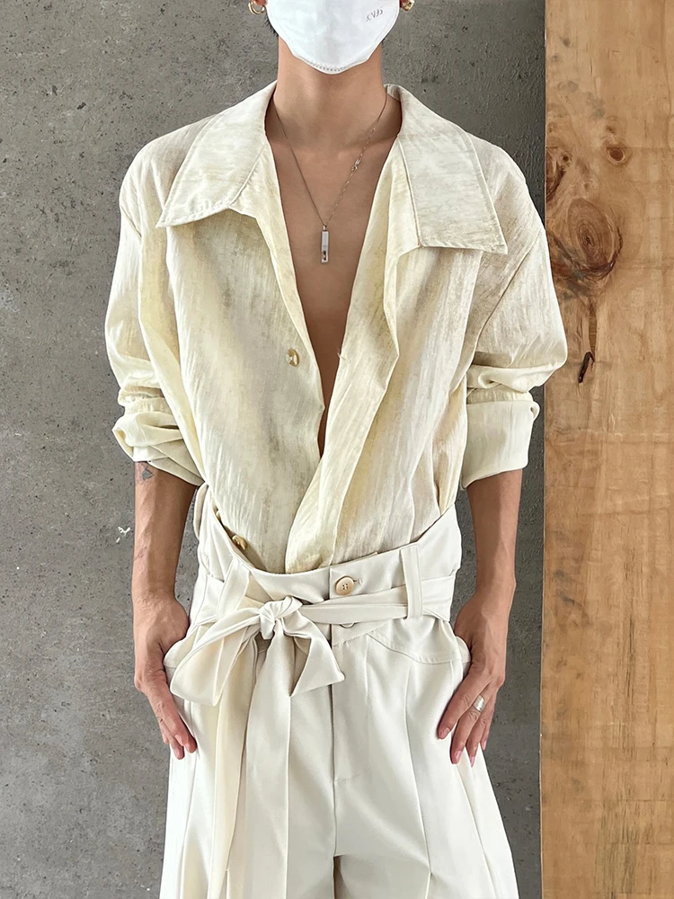 14GSL Advanced Sensation Retro Neutral Style Two Button Shirt New Chinese Style Loose Fit Long Sleeve Youth Popular Daily Wear
14GSL Advanced Sensation Retro Neutral Style Two Button Shirt New Chinese Style Loose Fit Long Sleeve Youth Popular Daily Wear