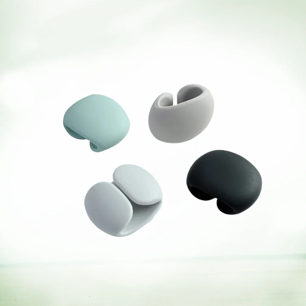 4Pcs Data Cable Organizer Silicone Magnet Earphone Cord Holder Wire Clip Desktop Wire Holder Magnetic Cable Clip
4Pcs Data Cable Organizer Silicone Magnet Earphone Cord Holder Wire Clip Desktop Wire Holder Magnetic Cable Clip