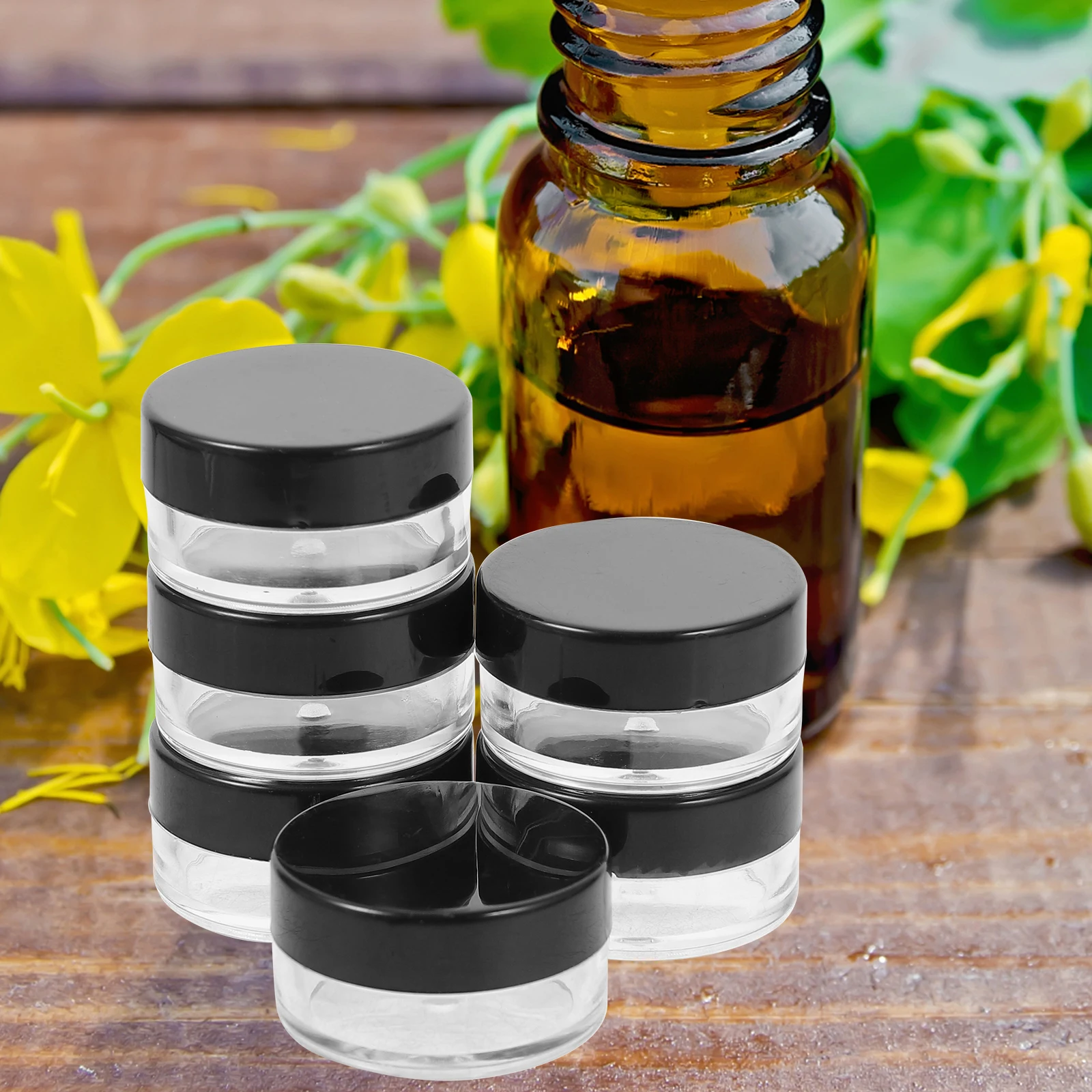 20 Pcs Bottle Skincare Containers Travel Liquid Makeup Small Lotion Face Cream Cosmetics Jars Empty for Creams
20 Pcs Bottle Skincare Containers Travel Liquid Makeup Small Lotion Face Cream Cosmetics Jars Empty for Creams