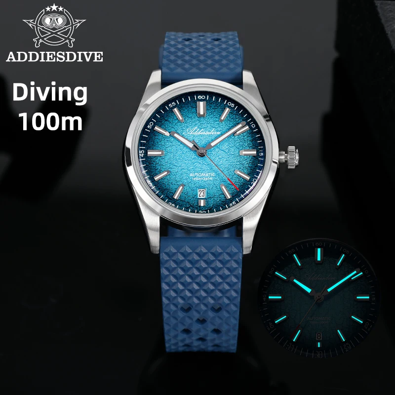 ADDIESDIVE 39mm Men's Watch 2025 New Japan 8215 Automatic Diving 100m Waterproof Luminous Stainless Steel Mechanical Wristwatch
ADDIESDIVE 39mm Men's Watch 2025 New Japan 8215 Automatic Diving 100m Waterproof Luminous Stainless Steel Mechanical Wristwatch