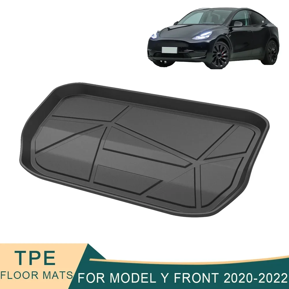 For Tesla Model Y 2019-2023 Cargo Liner All-Weather TPE Non-slip Trunk Mats Waterproof Boot Tray Front Trunk Carpet Accessory
For Tesla Model Y 2019-2023 Cargo Liner All-Weather TPE Non-slip Trunk Mats Waterproof Boot Tray Front Trunk Carpet Accessory