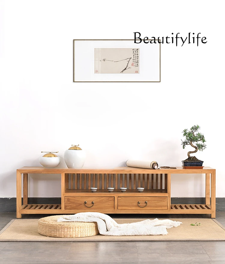 Nordic New Chinese Style Solid Wood TV Cabinet Household Minimalist Audiovisual Cabinet
Nordic New Chinese Style Solid Wood TV Cabinet Household Minimalist Audiovisual Cabinet
