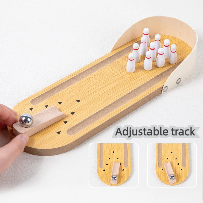 Table Top Mini Bowling Game Wooden Board Arcade Shooting Office Desk Stress Relief Finger Toys Fun Gifts for Men Women Kids
Table Top Mini Bowling Game Wooden Board Arcade Shooting Office Desk Stress Relief Finger Toys Fun Gifts for Men Women Kids