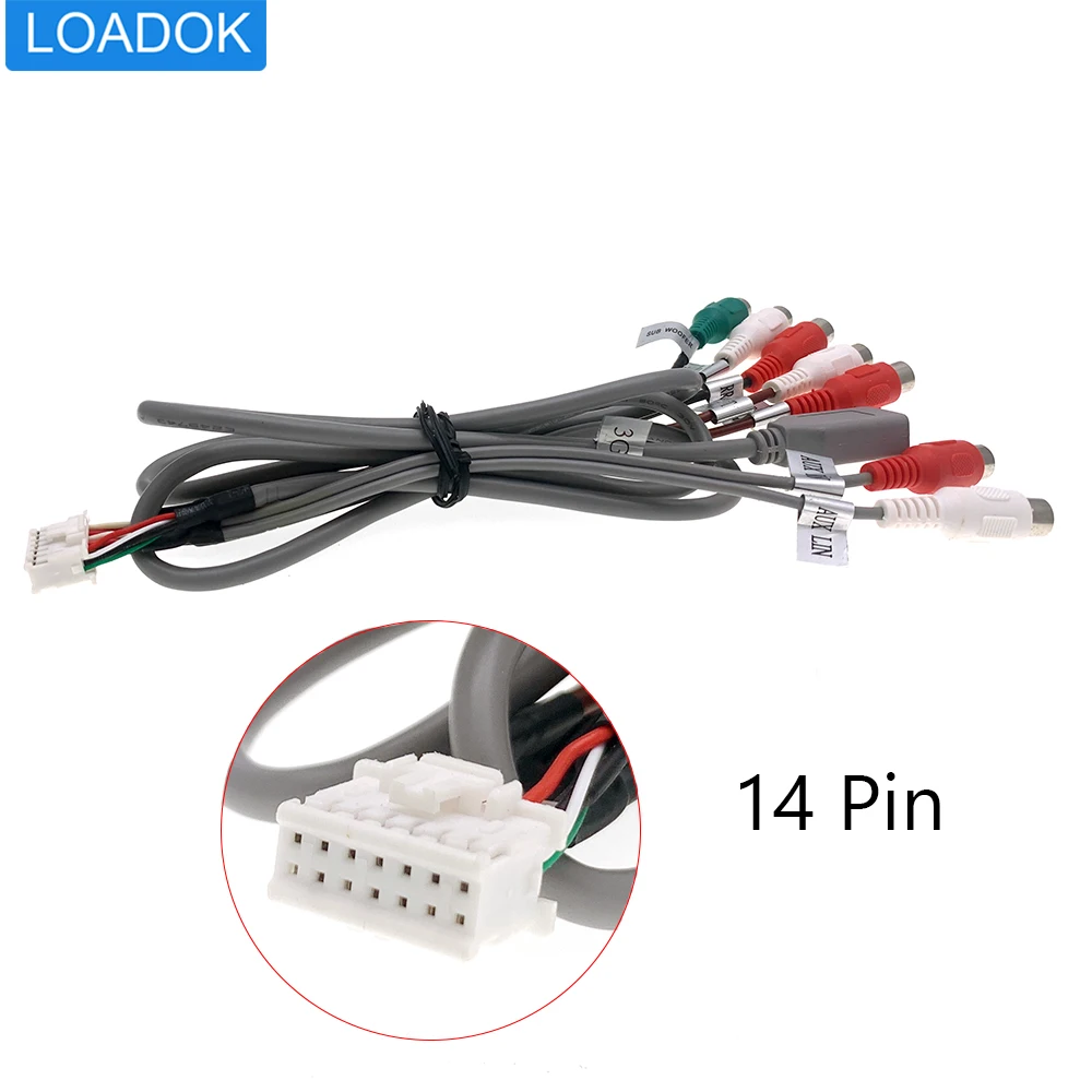 14 Pin Универсальный 7 RCA выход USB провод жгут сабвуфер кабель адаптер проводка разъем для Android радио DVD CD аксессуары
14 Pin Универсальный 7 RCA выход USB провод жгут сабвуфер кабель адаптер проводка разъем для Android радио DVD CD аксессуары