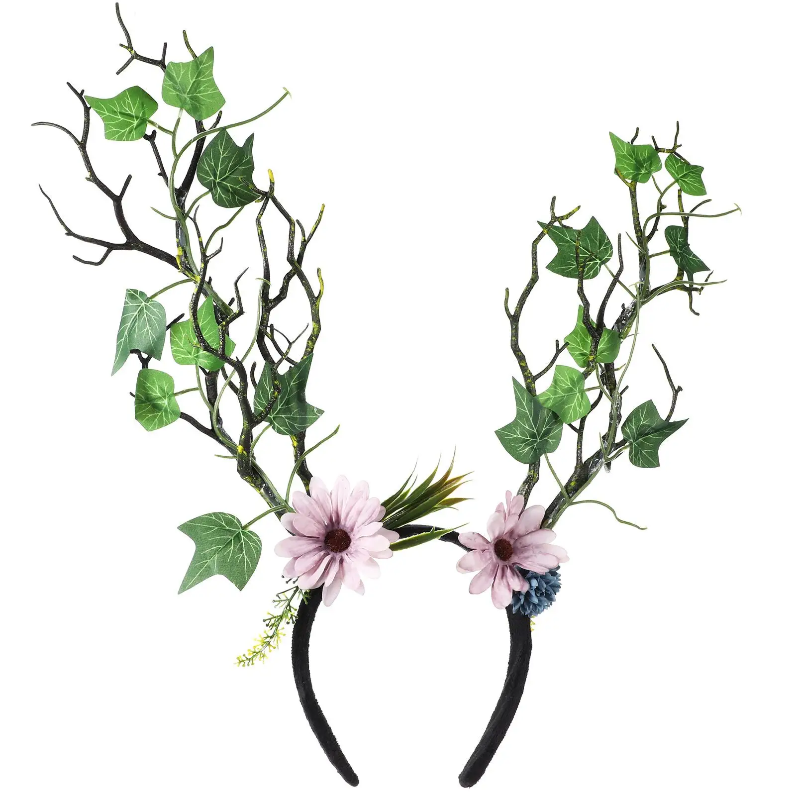 Artificial Flower Tree Branch Headdress Hair Accessories Simulated Cosplay Headband Flowers Wreath
Artificial Flower Tree Branch Headdress Hair Accessories Simulated Cosplay Headband Flowers Wreath