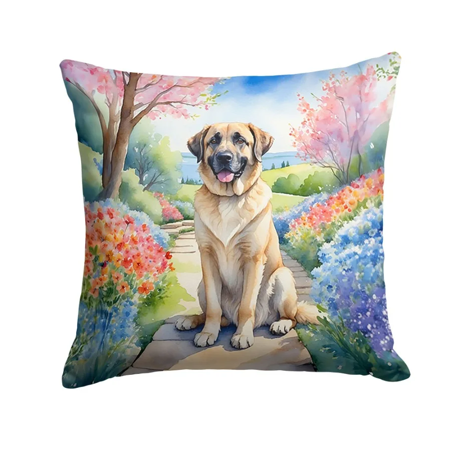 Anatolian Shepherd Spring Garden Throw Pillow Machine Washable Indoor Outdoor Drative Pillow for Couch Bed or Patio 18Hx18W
Anatolian Shepherd Spring Garden Throw Pillow Machine Washable Indoor Outdoor Drative Pillow for Couch Bed or Patio 18Hx18W