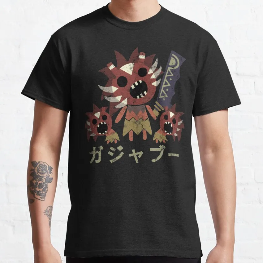 Retro Monster hunter world Gajalaka Kanji gift t shirt for men Cartoon Video game MHW Graphic Tee Y2K Clothes All size tops
Retro Monster hunter world Gajalaka Kanji gift t shirt for men Cartoon Video game MHW Graphic Tee Y2K Clothes All size tops