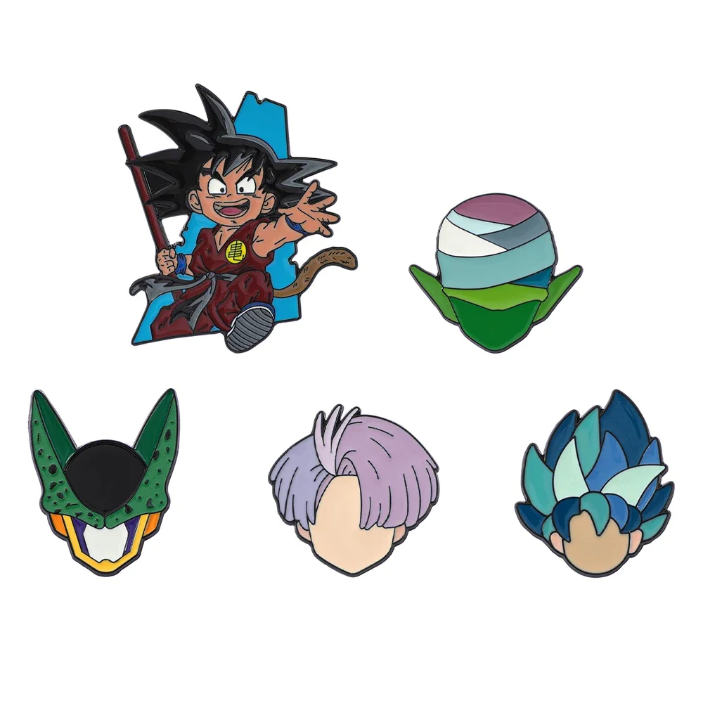 5 Pcs Cartoon Anime Brooch Creative Classic Enamel Pin Metal Badge Jewelry Clothing Backpack Accessories Gift for Friends
5 Pcs Cartoon Anime Brooch Creative Classic Enamel Pin Metal Badge Jewelry Clothing Backpack Accessories Gift for Friends