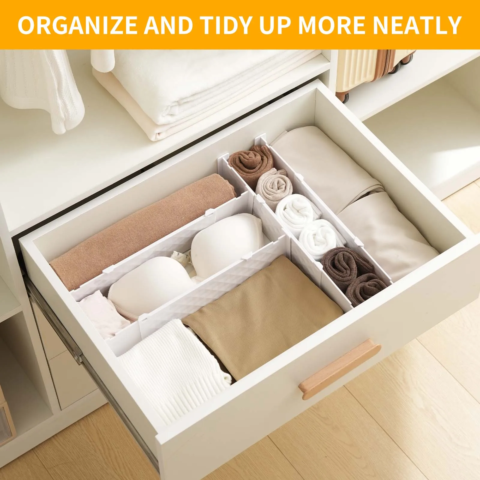 6/10/14pcs Versatile And Expandable Drawer Organizers – Durable Material, Desk & Drawer Organizer for Home Storage
6/10/14pcs Versatile And Expandable Drawer Organizers – Durable Material, Desk & Drawer Organizer for Home Storage