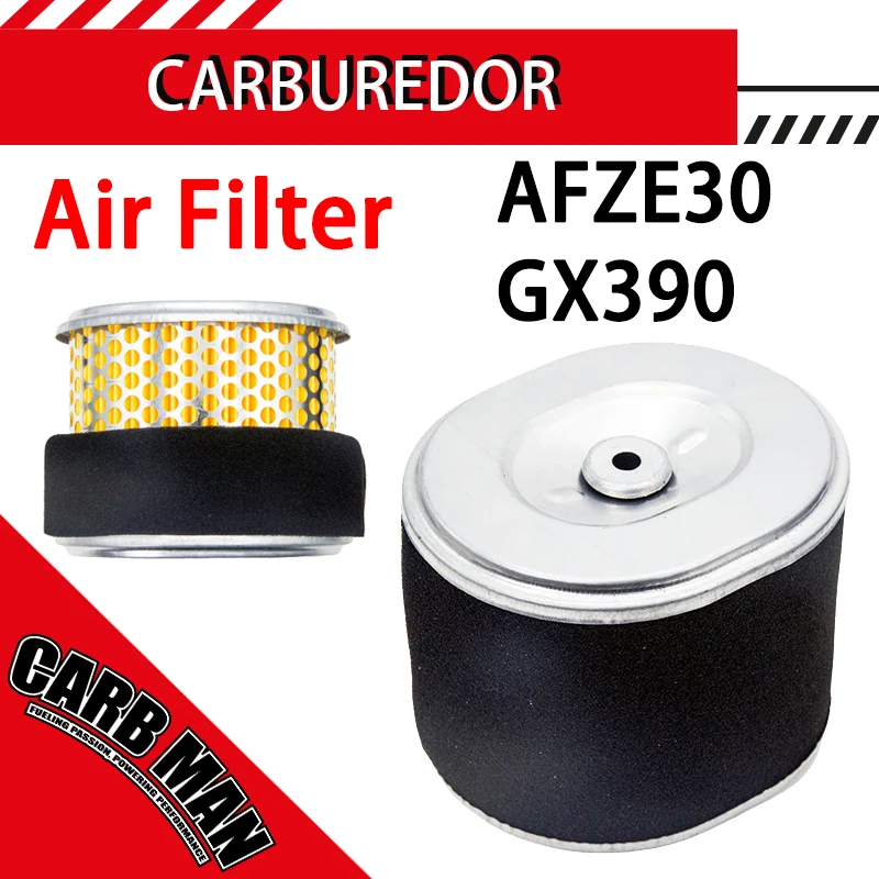 Generator Air Filter For Honda AFZE30 GX340 GX390 GX420 GXV340 GXV390 188F 11HP 13HP Engine 17210-ZE2-505 17210-ZE2-515
Generator Air Filter For Honda AFZE30 GX340 GX390 GX420 GXV340 GXV390 188F 11HP 13HP Engine 17210-ZE2-505 17210-ZE2-515