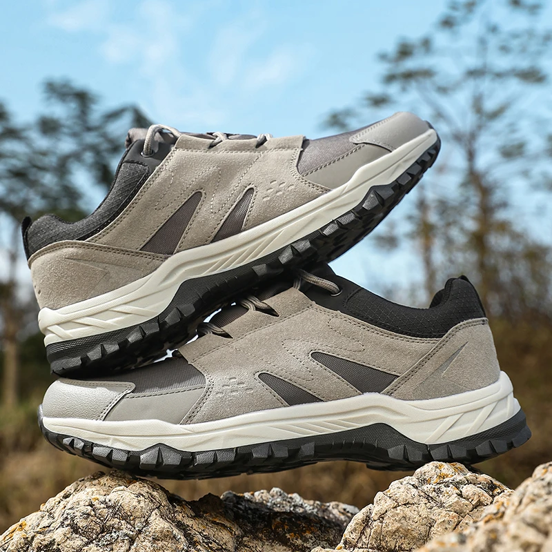 Походная обувь, мужская противоскользящая уличная спортивная обувь с низким берцем, женские износостойкие удобные дышащие повседневные кроссовки, мужская обувь
Походная обувь, мужская противоскользящая уличная спортивная обувь с низким берцем, женские износостойкие удобные дышащие повседневные кроссовки, мужская обувь