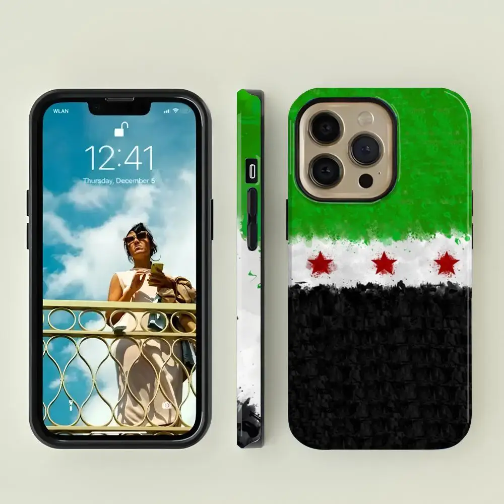Syrian Revolution Flag Case INS Phone Case for iPhone 16 15 14 13 12 11 Pro Max Plus Luxury Magnetic Double-layer Back Cover
Syrian Revolution Flag Case INS Phone Case for iPhone 16 15 14 13 12 11 Pro Max Plus Luxury Magnetic Double-layer Back Cover