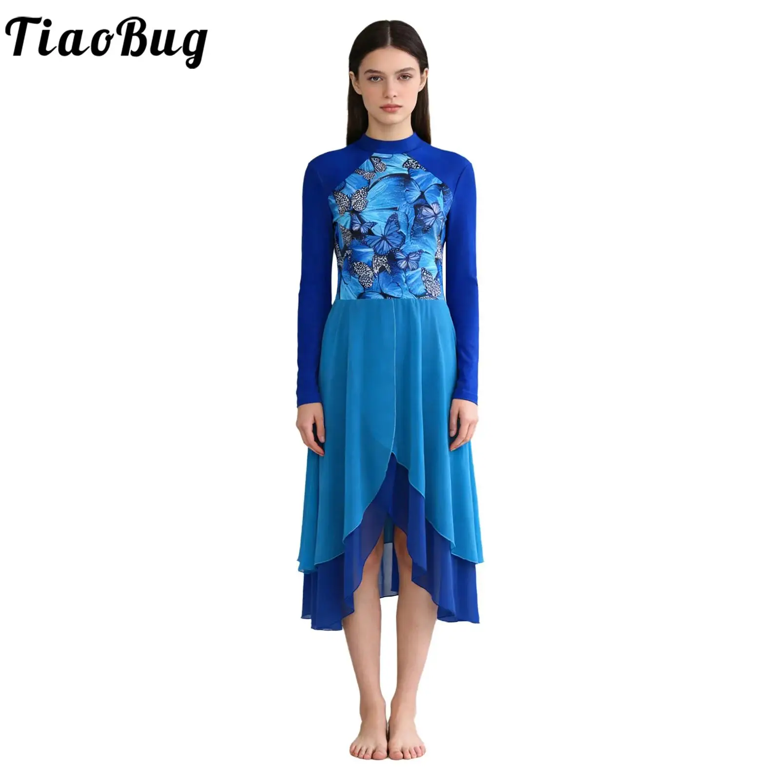 Women Liturgical Pray Praise Dresses Print Leotards Ballet Lyrical Dancewear Long Sleeve Tulle Worship Choir Performance Costume
Women Liturgical Pray Praise Dresses Print Leotards Ballet Lyrical Dancewear Long Sleeve Tulle Worship Choir Performance Costume