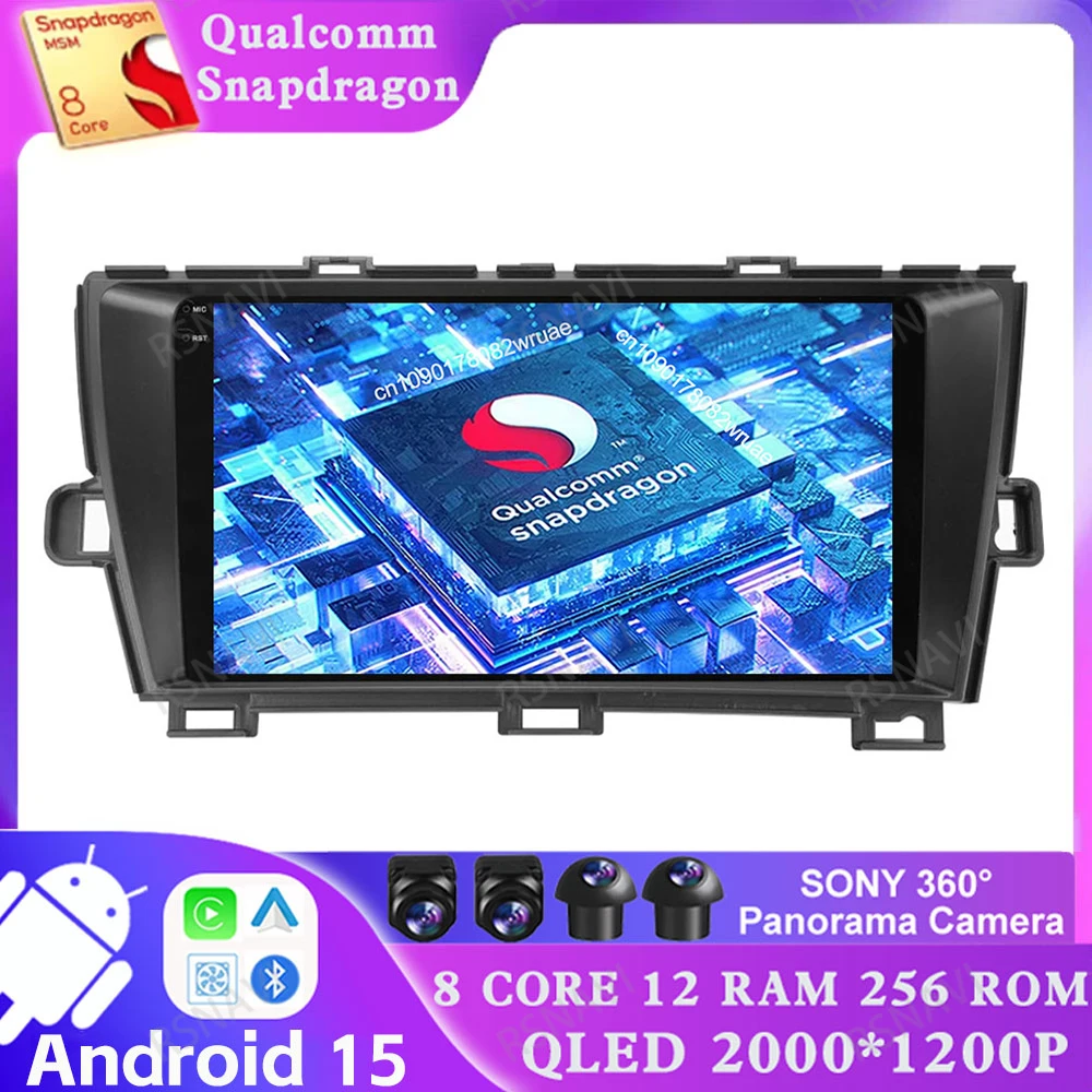 Android 15 For Toyota Prius XW30 2009 - 2015 Multimedia Car Radio GPS Viedo Player 4G LTE Navigation Qualcomm 5G WIFI
Android 15 For Toyota Prius XW30 2009 - 2015 Multimedia Car Radio GPS Viedo Player 4G LTE Navigation Qualcomm 5G WIFI