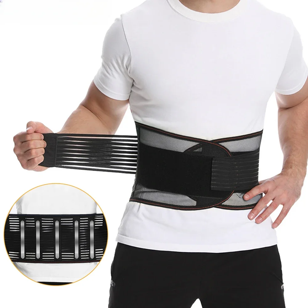 Back Brace by BraceUP for Men & Women - Breathable Waist Lumbar Lower Back Support Belt for Sciatica, Herniated Disc, Scoliosis
Back Brace by BraceUP for Men & Women - Breathable Waist Lumbar Lower Back Support Belt for Sciatica, Herniated Disc, Scoliosis