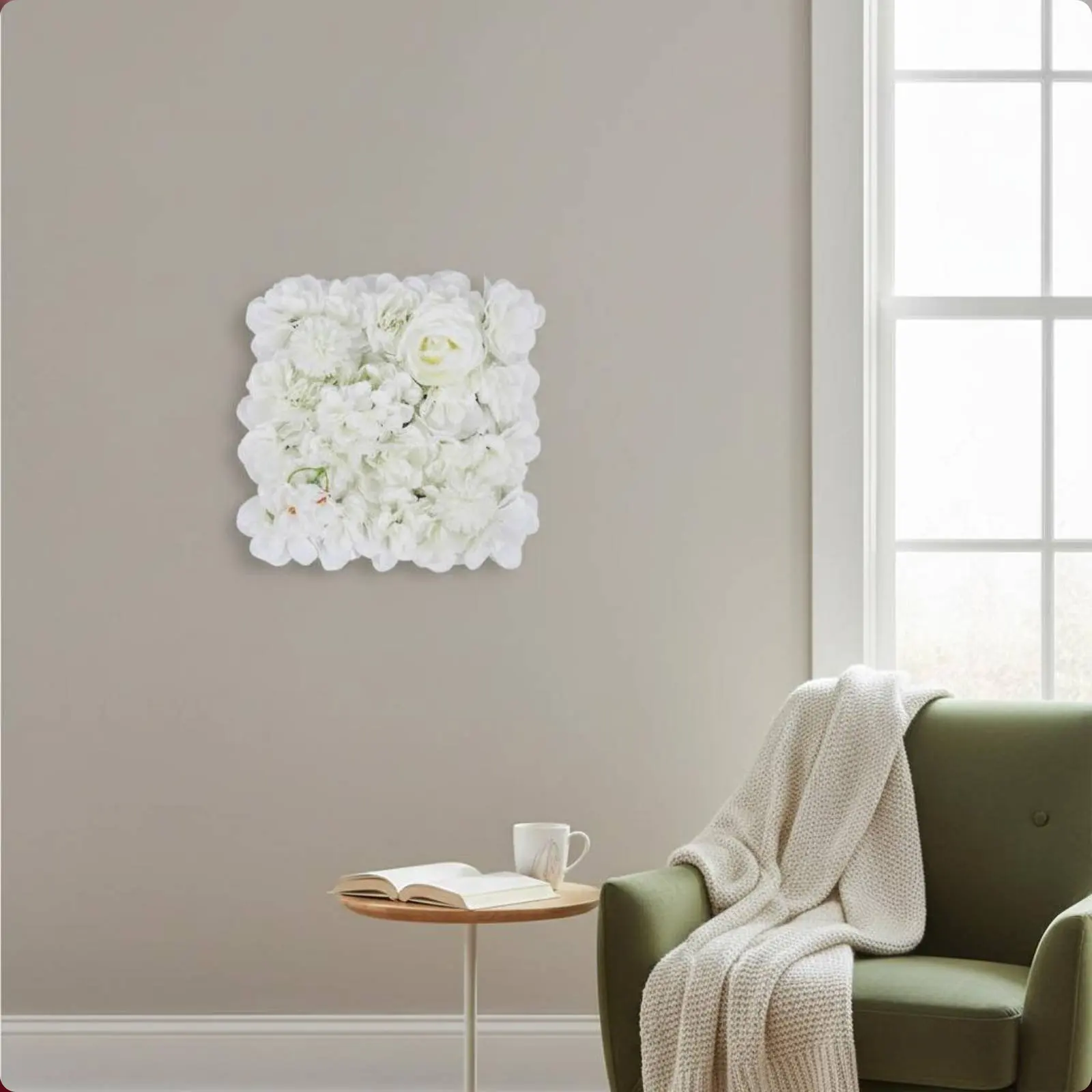 Artificial Blossom Wall Panel Easy to Assemble Artificial Flower Wall Backdrop 3D Flower Backdrop Panel Long-Lasting
Artificial Blossom Wall Panel Easy to Assemble Artificial Flower Wall Backdrop 3D Flower Backdrop Panel Long-Lasting