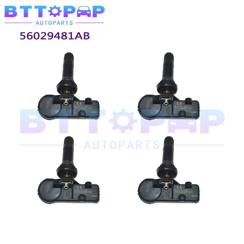 TPMS Tire Pressure Sensor 433MHZ for Dodge Ram 1500 Jeep Commander Grand Cherokee 3.0L 3.7L 4.7L 5.7L 2008-2010 New 56029481AB
TPMS Tire Pressure Sensor 433MHZ for Dodge Ram 1500 Jeep Commander Grand Cherokee 3.0L 3.7L 4.7L 5.7L 2008-2010 New 56029481AB