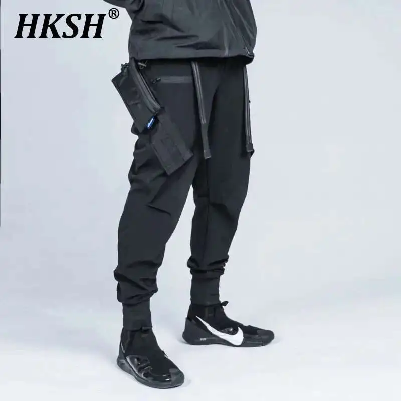 HKSH Spring New Men's Tide Punk Cargo Pants Safari Style Leggings Overalls Trendy Techwear Chic Streetwear Bags Trousers HK2001
HKSH Spring New Men's Tide Punk Cargo Pants Safari Style Leggings Overalls Trendy Techwear Chic Streetwear Bags Trousers HK2001