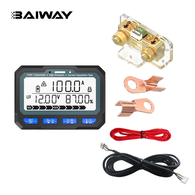 BW-TX21 Lead Acid Battery Level Indicator Digital LCD Display Battery Monitor Cells Capacity Tester Meter Indicator
BW-TX21 Lead Acid Battery Level Indicator Digital LCD Display Battery Monitor Cells Capacity Tester Meter Indicator