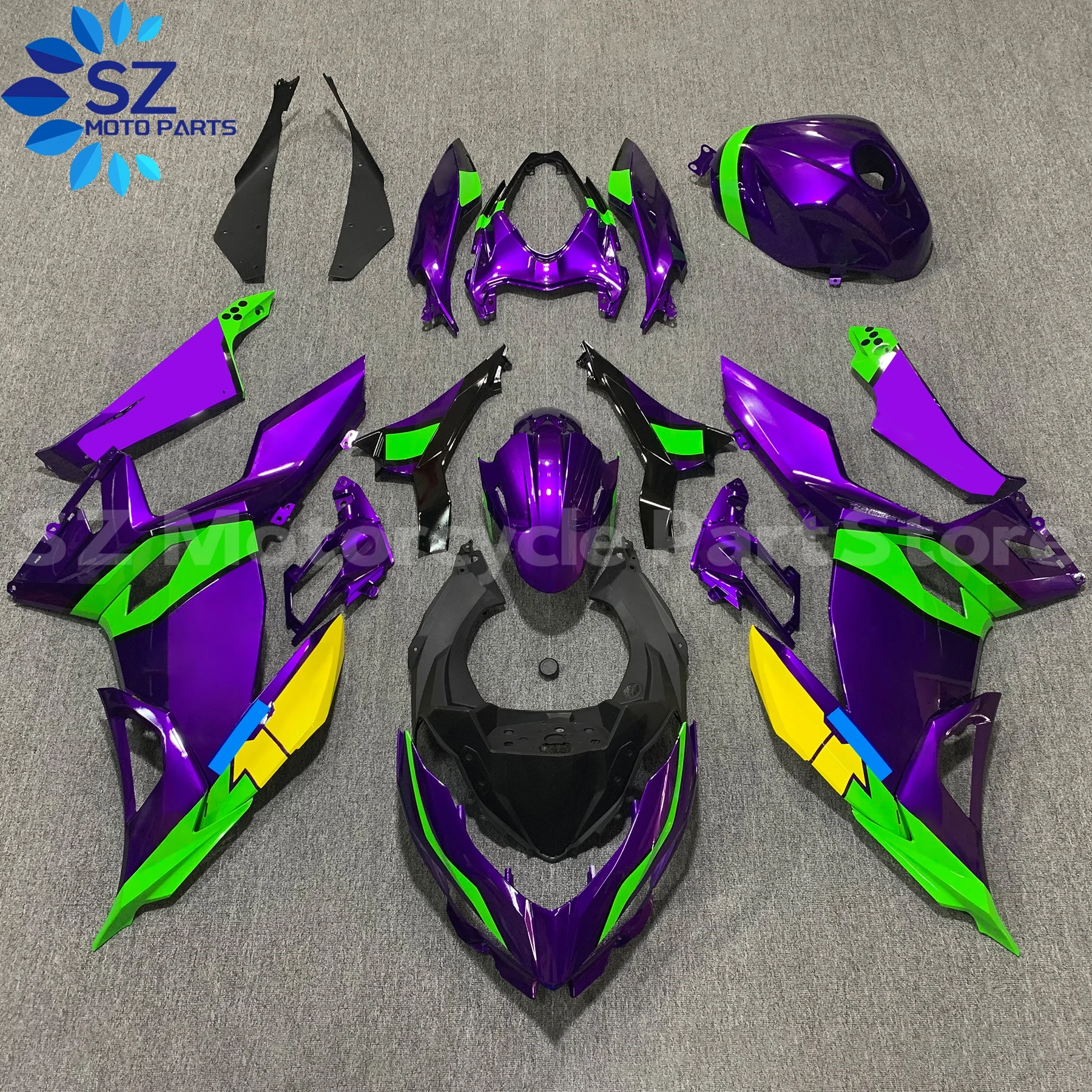 New ABS Motorcycle Fairings Kit fit for KAWASAKI Ninja400 EX400 2018-2024 NINJA400 18 19 20 21 22 23 24 Bodywork fairing Kit
New ABS Motorcycle Fairings Kit fit for KAWASAKI Ninja400 EX400 2018-2024 NINJA400 18 19 20 21 22 23 24 Bodywork fairing Kit