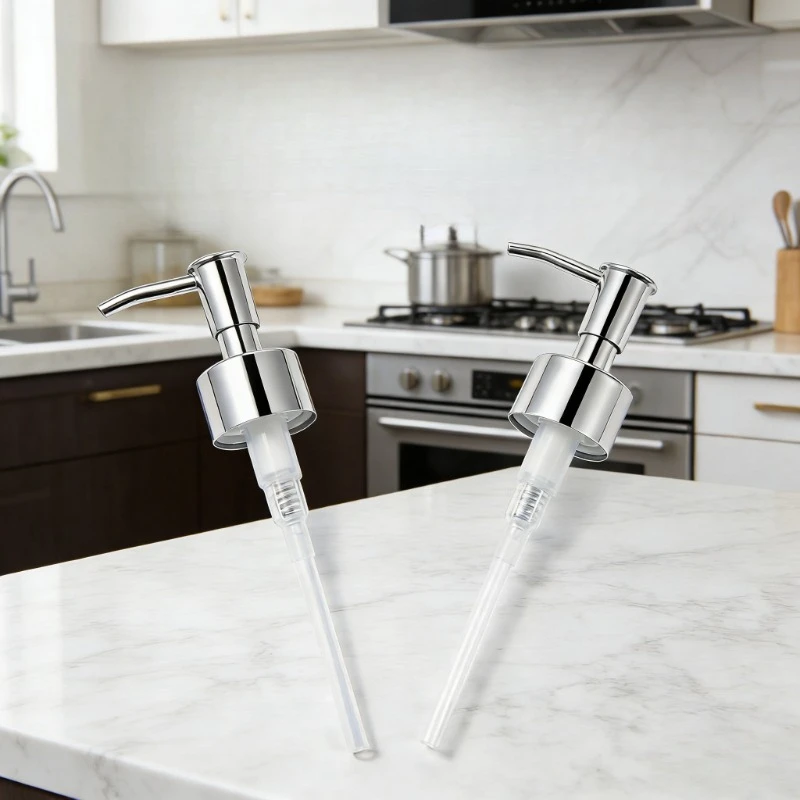304 Stainless Steel Soap Dispenser Pump Head Replacement for Thread Bathroom Kitchen Accessory Shampoo Dispenser Soap Pump
304 Stainless Steel Soap Dispenser Pump Head Replacement for Thread Bathroom Kitchen Accessory Shampoo Dispenser Soap Pump