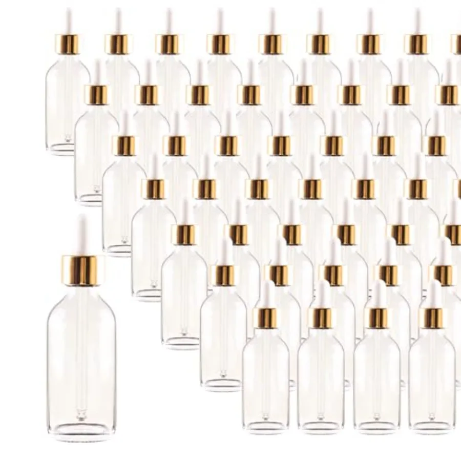 48 Pack Glass Dropper Bottles, Eye Dropper Bottles with Glass Droppers for Essential Oils, Perfumes
48 Pack Glass Dropper Bottles, Eye Dropper Bottles with Glass Droppers for Essential Oils, Perfumes