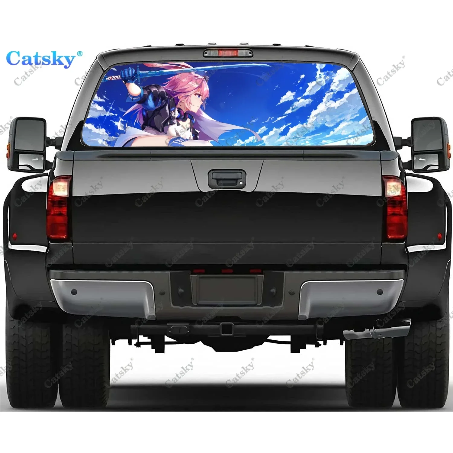 Yae Sakura Houkai Gakuen наклейка на заднее окно подходит для пикапа, грузовика, автомобиля, универсальная прозрачная перфорированная виниловая наклейка на заднее окно
Yae Sakura Houkai Gakuen наклейка на заднее окно подходит для пикапа, грузовика, автомобиля, универсальная прозрачная перфорированная виниловая наклейка на заднее окно