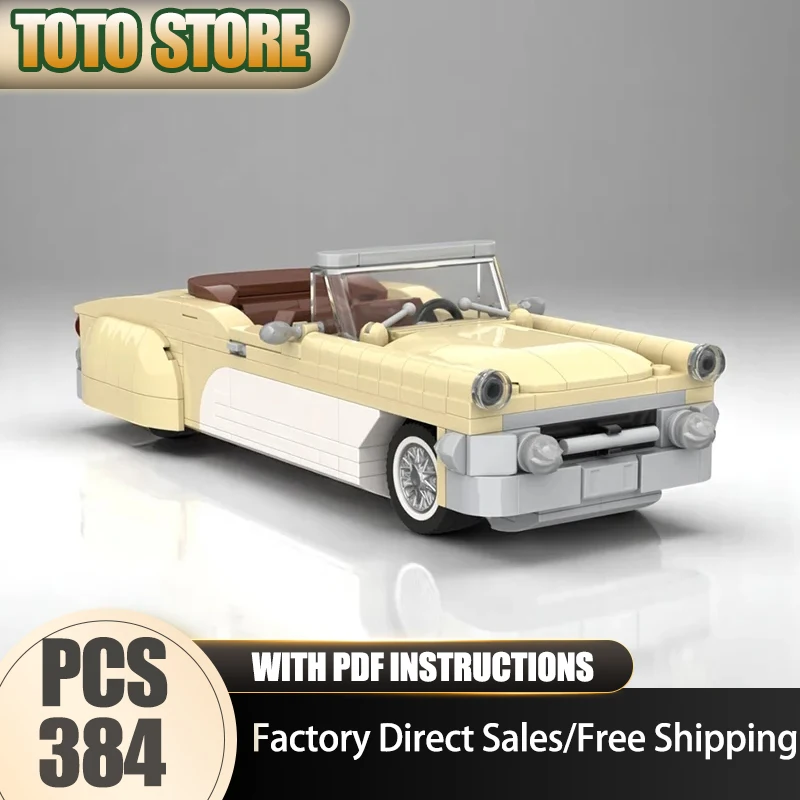 Moc Building Blocks American Classic Convertible Model Technology Champion Speed Cars Bricks Assembly Construstion Gift Set Toy
Moc Building Blocks American Classic Convertible Model Technology Champion Speed Cars Bricks Assembly Construstion Gift Set Toy