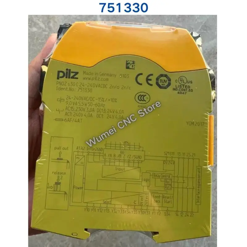 brand new for PILZ relay PNOZ s 30 C 751330
brand new for PILZ relay PNOZ s 30 C 751330