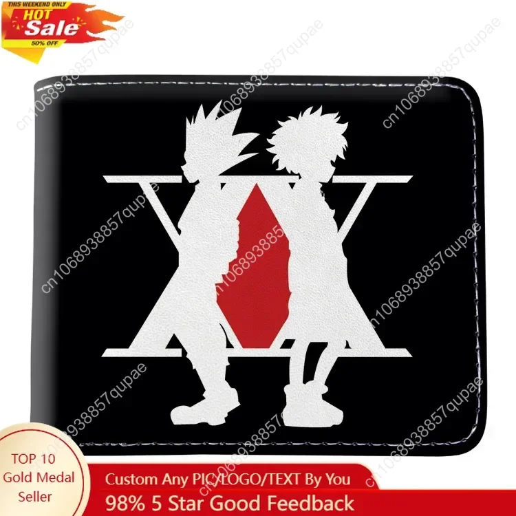 Anime Hunter X Hunter GON·FREECSS Kurapika Short Bilfold Purse Clip Wallet for Boys Girls Trendy Gift
Anime Hunter X Hunter GON·FREECSS Kurapika Short Bilfold Purse Clip Wallet for Boys Girls Trendy Gift