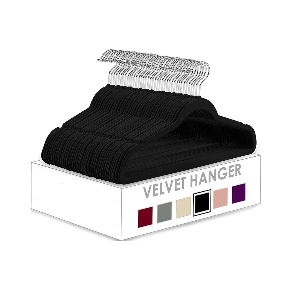 10PCS Heavy duty Non Slip Slimline Suit Velvet Hangers Space Saving Clothes Hangers for Pants Dress Clothes 360° Rotating Hooks
10PCS Heavy duty Non Slip Slimline Suit Velvet Hangers Space Saving Clothes Hangers for Pants Dress Clothes 360° Rotating Hooks