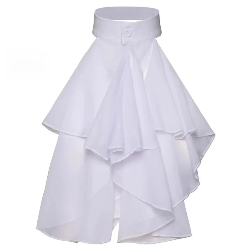 Medieval Detachable False Victorian Ruffles Colonial Costume Steampunk White Neck Collar Tie
Medieval Detachable False Victorian Ruffles Colonial Costume Steampunk White Neck Collar Tie
