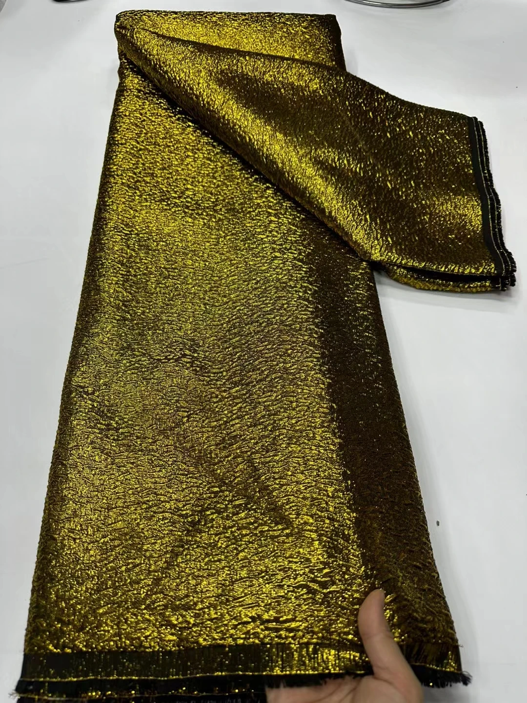 Golden Brocade Jacquard African Fabric Luxury Brocade Fabric FrenchStyle Fabric for Sewing PartyGown Anniversaire Dress Material
Golden Brocade Jacquard African Fabric Luxury Brocade Fabric FrenchStyle Fabric for Sewing PartyGown Anniversaire Dress Material