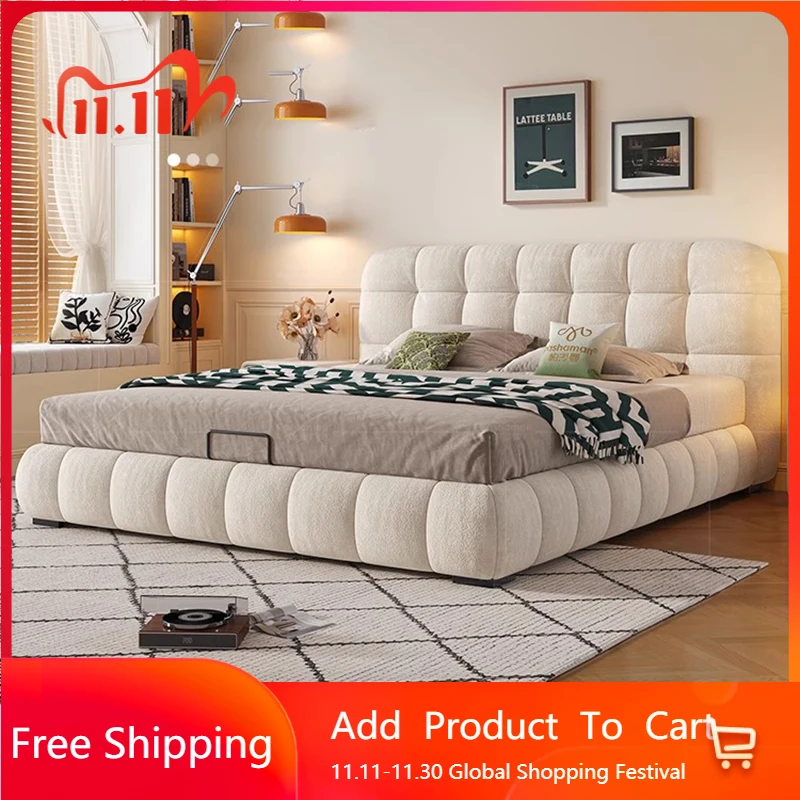 Bedroom Frame Bed Queen Children Double Modern Headboards Bed Storage Floor Simple Letto Matrimoniale Lounge Suite Furniture
Bedroom Frame Bed Queen Children Double Modern Headboards Bed Storage Floor Simple Letto Matrimoniale Lounge Suite Furniture