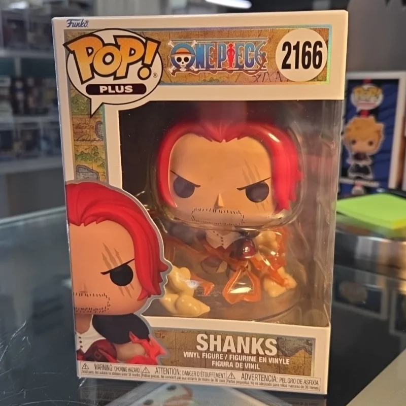 Оригинальные фигурки Funko Pop! Ван-Пис Шанкс # Коллекционная фигурка аниме-персонажа 2166, модель-игрушка, украшение для рабочего стола, подарок для мальчиков, девочек и детей
Оригинальные фигурки Funko Pop! Ван-Пис Шанкс # Коллекционная фигурка аниме-персонажа 2166, модель-игрушка, украшение для рабочего стола, подарок для мальчиков, девочек и детей