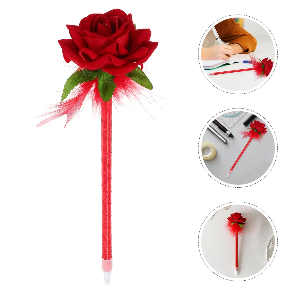 Rose Ballpoint Pen Artificial Decor Flower Cute Teacher Pens Creative Cloth Staff
Rose Ballpoint Pen Artificial Decor Flower Cute Teacher Pens Creative Cloth Staff