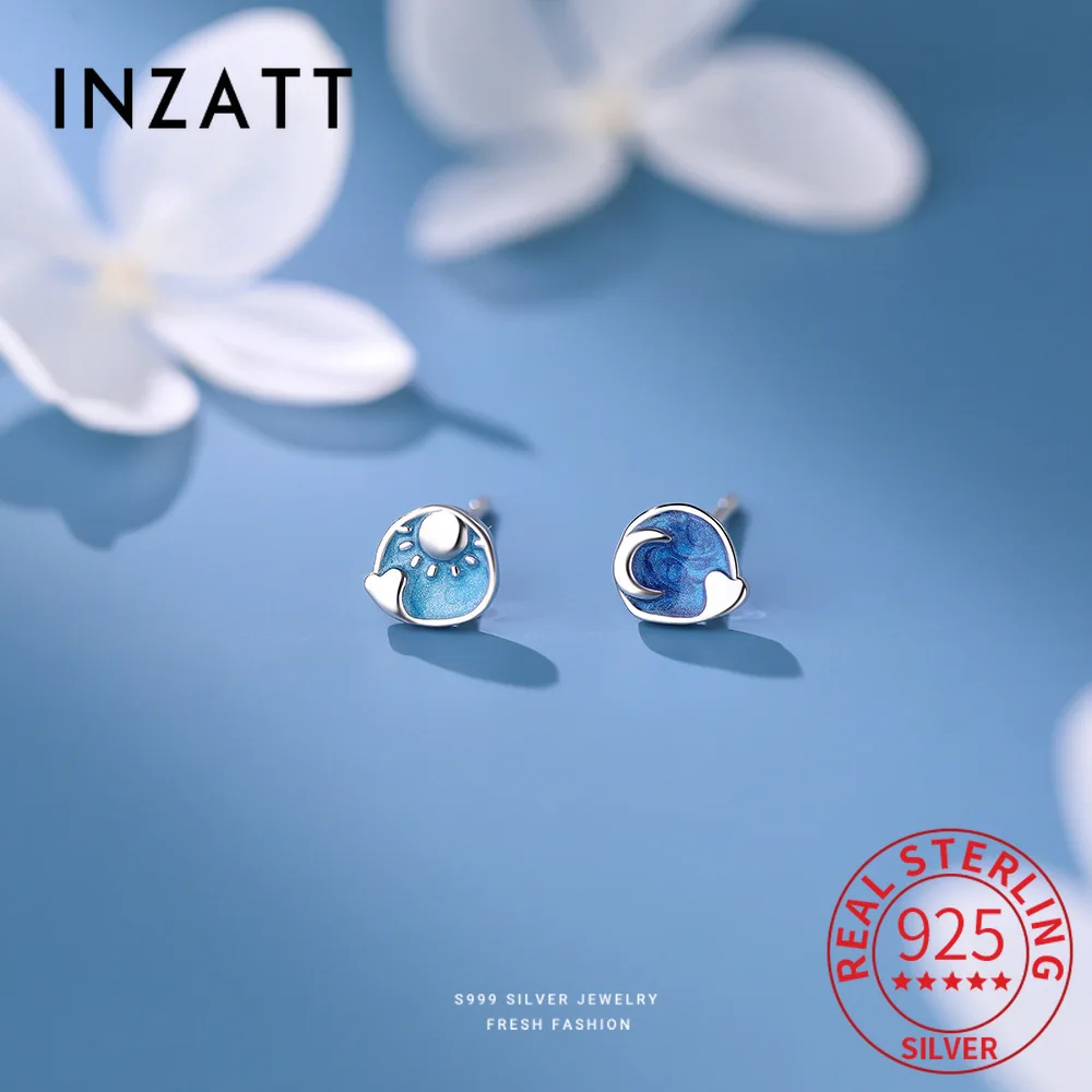 INZATT Real 925 Sterling Silver Irregular Asymmetric Sun Moon Heart Stud Earrings for Women Classic Fine Jewelry Accessories
INZATT Real 925 Sterling Silver Irregular Asymmetric Sun Moon Heart Stud Earrings for Women Classic Fine Jewelry Accessories