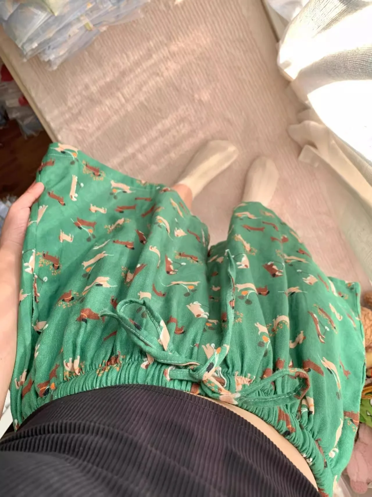 Large Size 300 Pounds Cute Little Dog Print Sleep Pants Women's High Waist Loose Comfortable Casual Home Pants
Large Size 300 Pounds Cute Little Dog Print Sleep Pants Women's High Waist Loose Comfortable Casual Home Pants