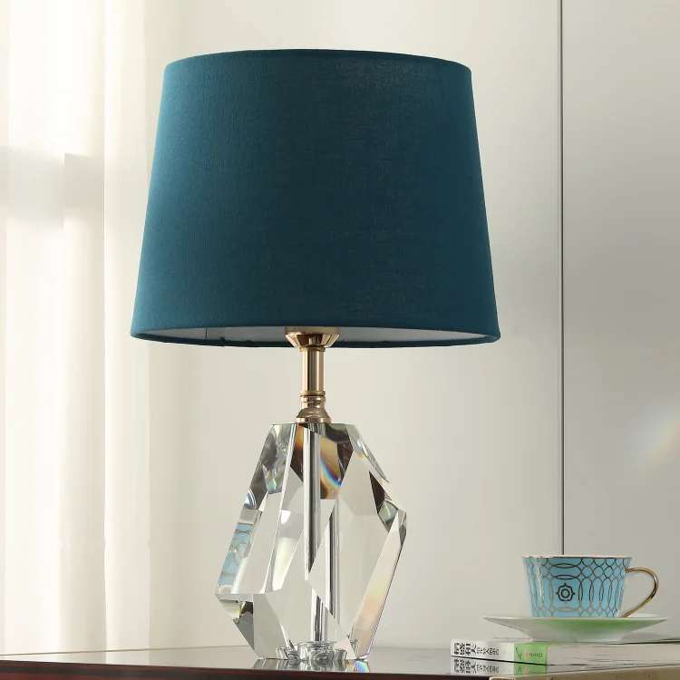 Home Living Room Decoration Desk Light Crystal Table Lamp with White Lampshade Handmade Clear Glass Table Lamp
Home Living Room Decoration Desk Light Crystal Table Lamp with White Lampshade Handmade Clear Glass Table Lamp